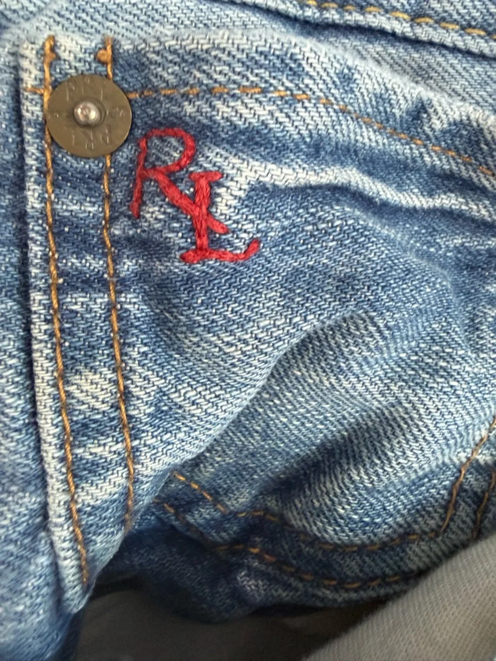 VTG Men’s Polo Ralph Lauren Jeans Med Blue Relaxed Fit Sz 30x30
